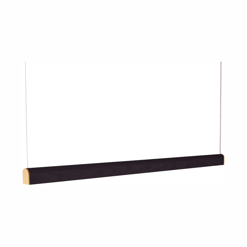 Tunto Curve - 1440 mm - Black / Gold Pendant
