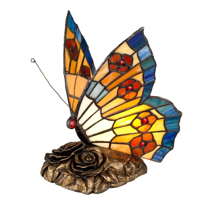 Lampe papillon Tiffany