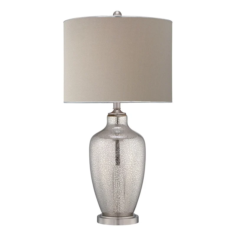 Lampe de table verre mercure