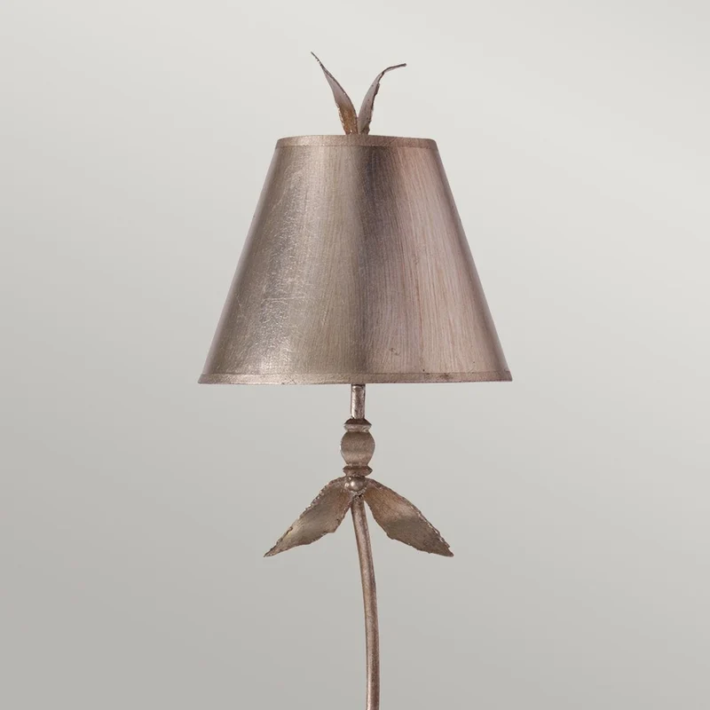 Lampe de table Red 1 lumière - Feuille d'argent