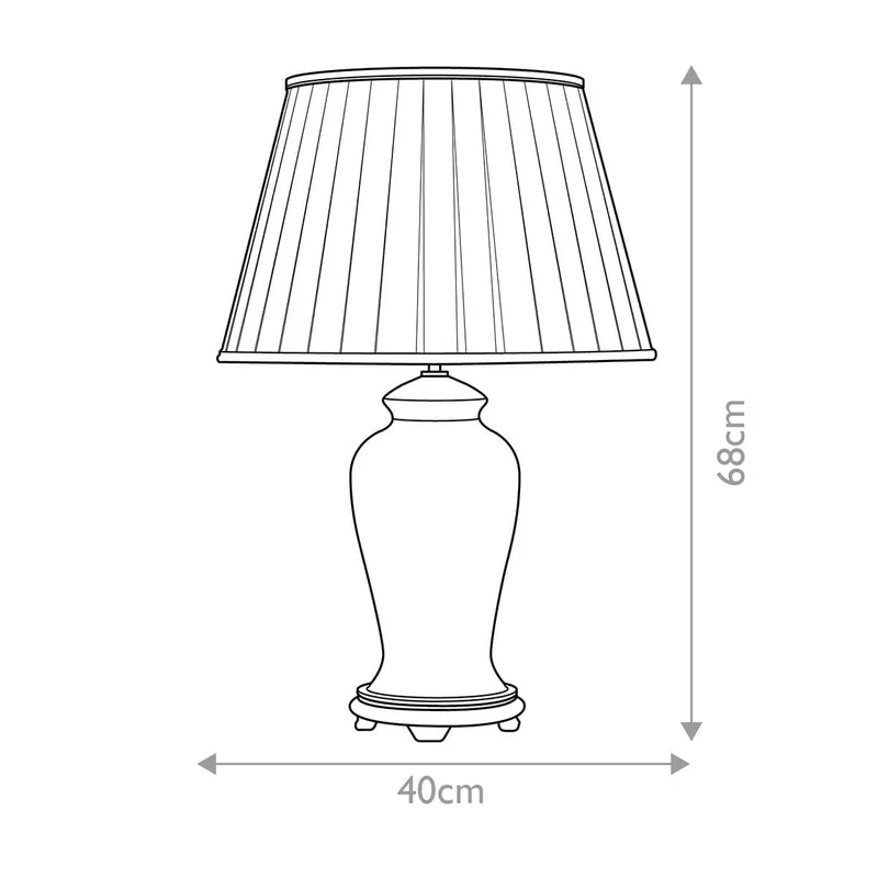 Lampe de table Datai 1 lumière