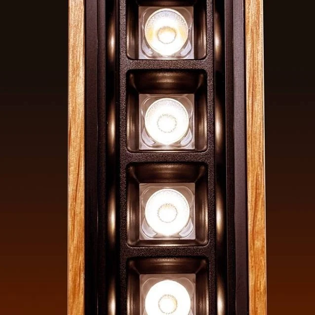 Tunto Square - 600 mm - Black Ceiling Light