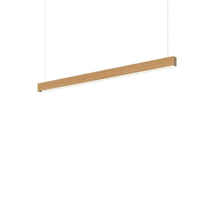 Tunto Square - 1440 mm - Oak Ceiling Light