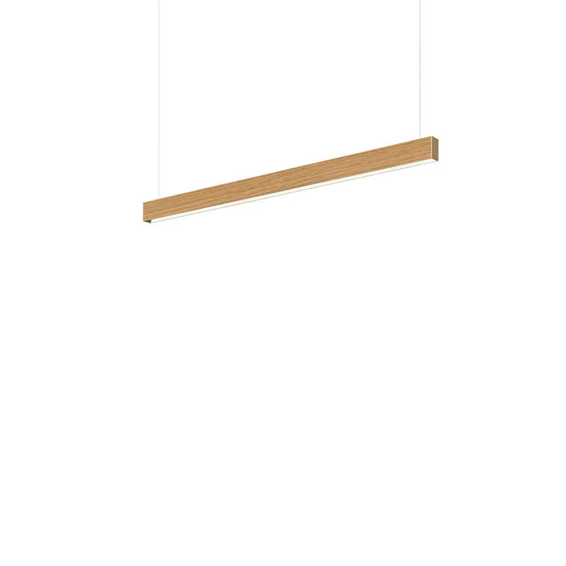 Tunto Square - 320 mm - Oak Ceiling Light