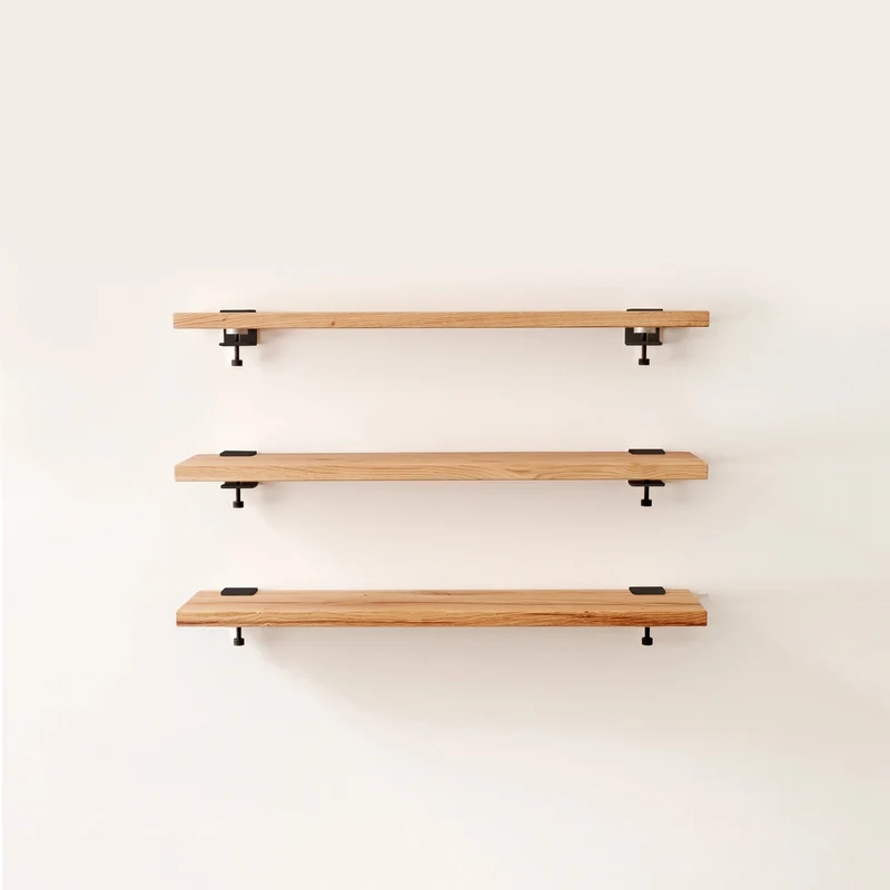 Tiptoe Bracket Wall Shelf Set of 3