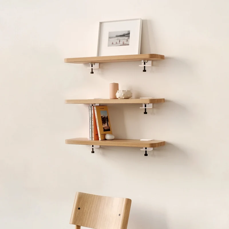 Tiptoe Bracket Shelf Board
