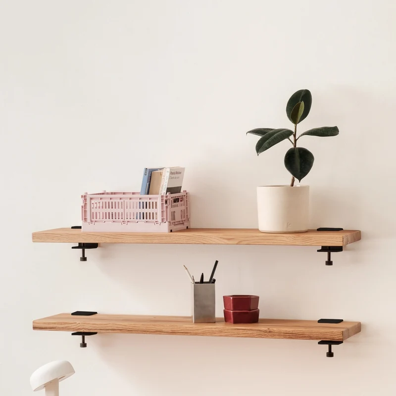 Tiptoe Bracket Shelf Board