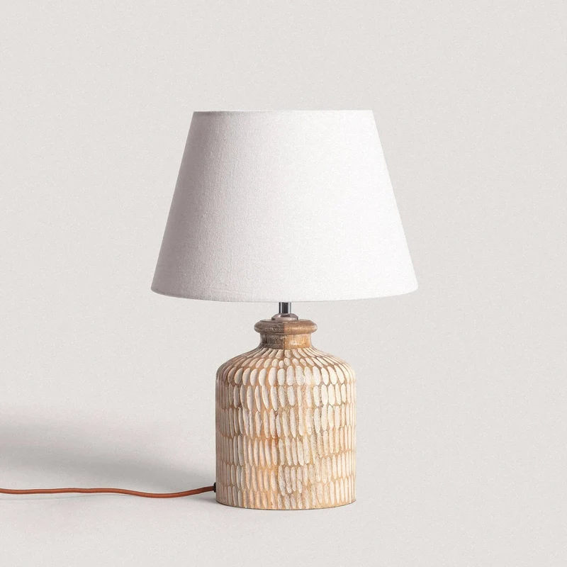 Lampe Scandinave Bois