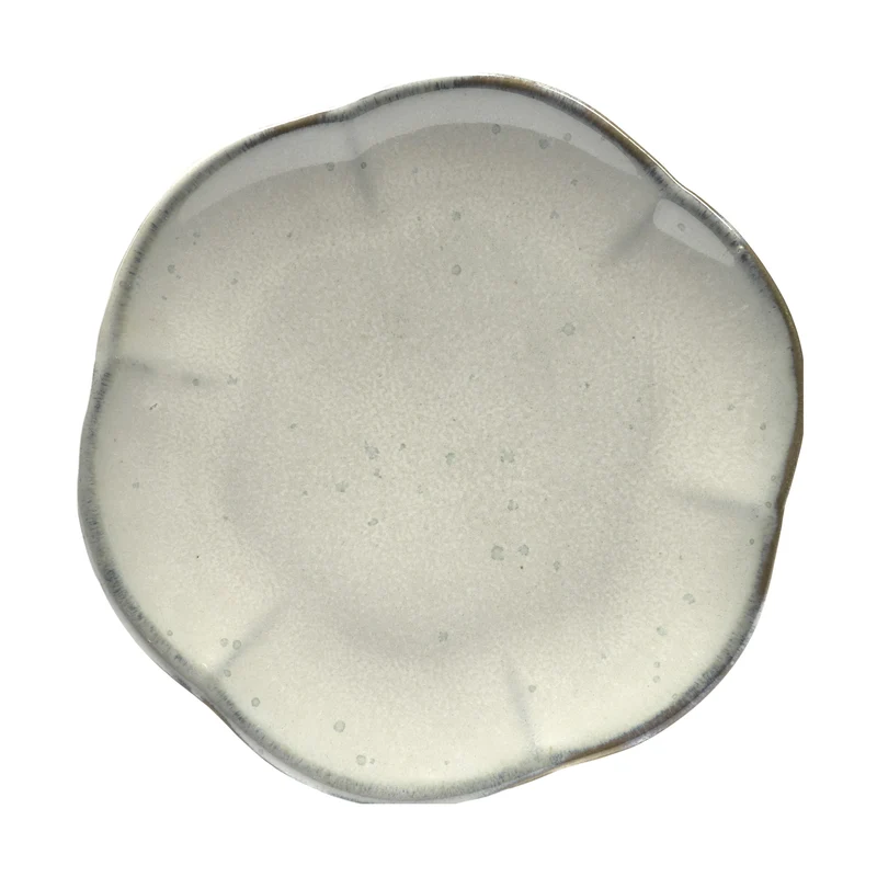 Serax Inku Ribbed Dessert Plate