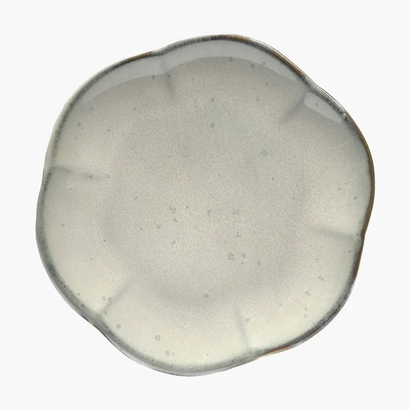 Serax Inku Ribbed Dessert Plate