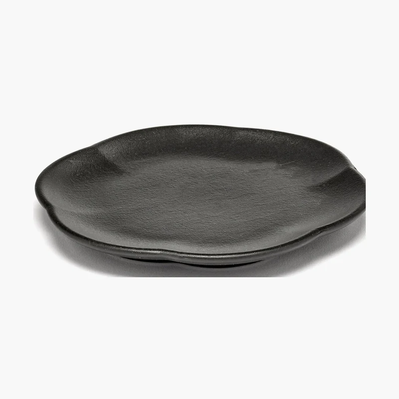 Serax Inku Ribbed Dessert Plate