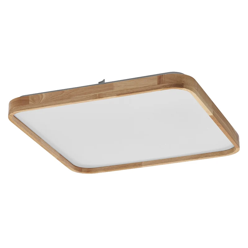 LEDVANCE ORBIS Alicia plafonnier dimmable Click-DIM 36W 495x495mm décor bois