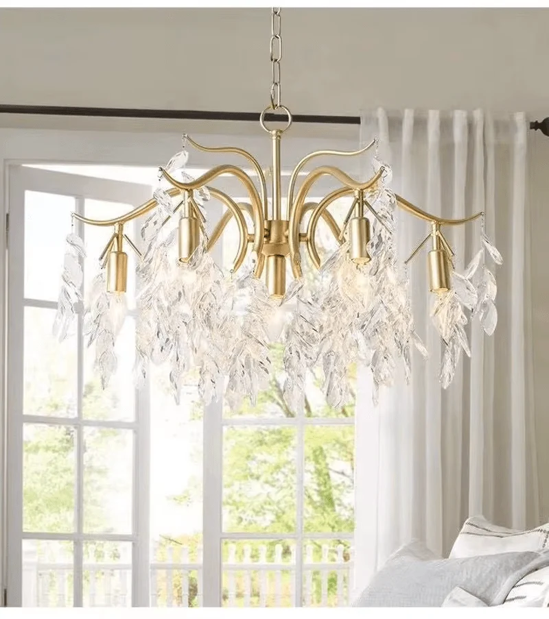Lustre Or Cristal Salon