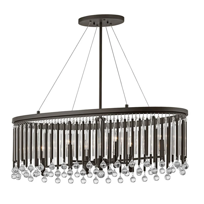 Lustre Noir Moderne
