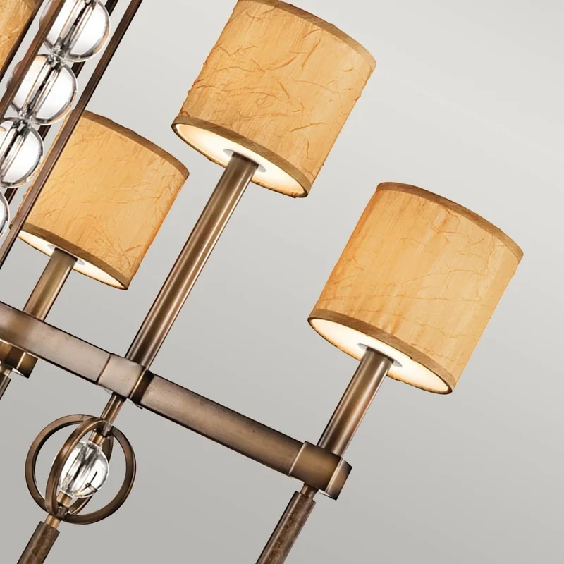 Lustre Salon Marron