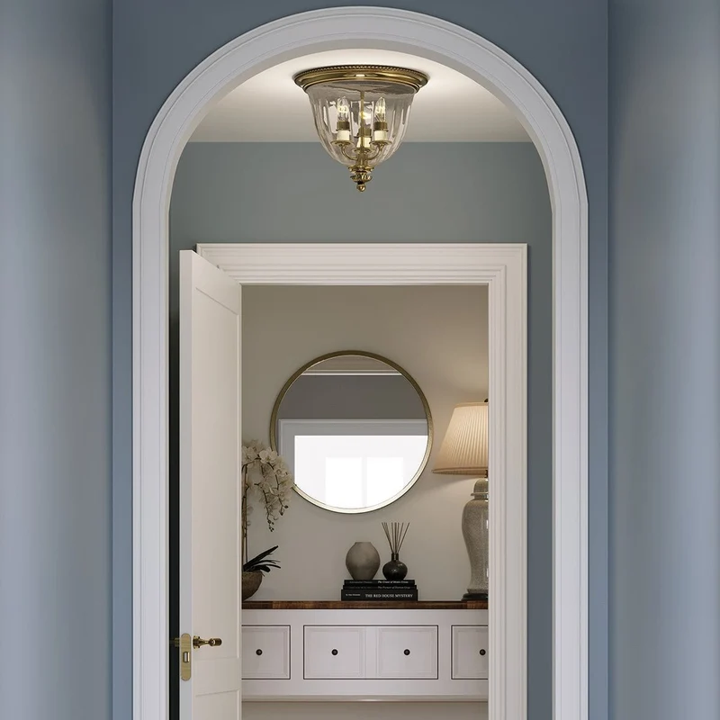 Plafonnier Verre Couloir