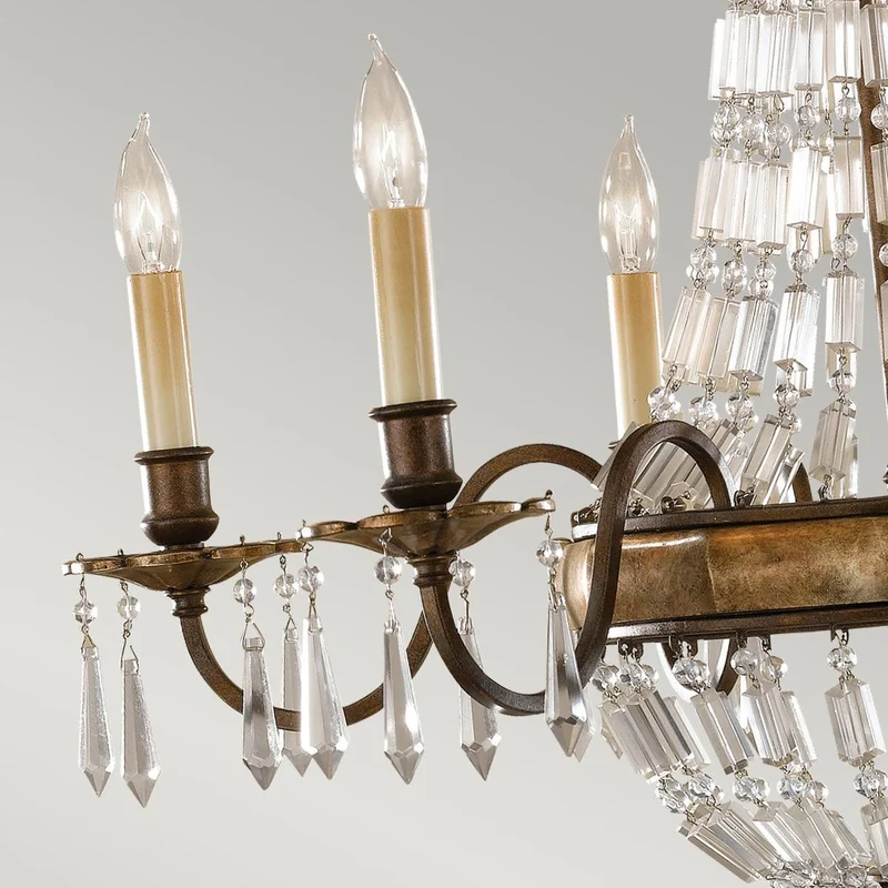 Ancien Lustre Cristal