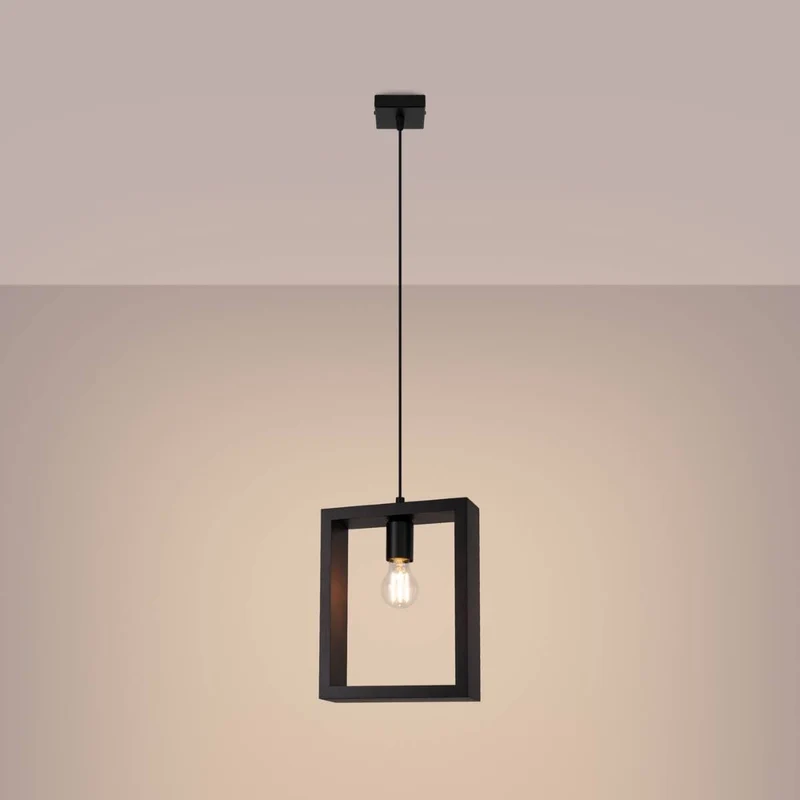 Suspension Design Salon Bois Naturel
