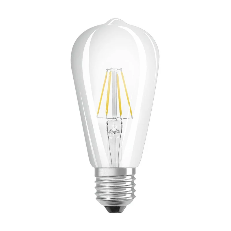 Lampe LED OSRAM LED Retrofit CLASSIC ST 4W 827 Clear E27, 470 lm, 2700 K, blanc chaud