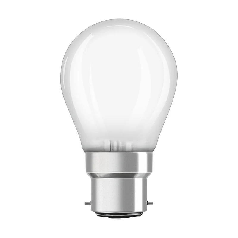 Lampe LED OSRAM LED Retrofit CLASSIC P DIM 4,8W 827 Frosted B22d, 470 lm, 2700 K, blanc chaud