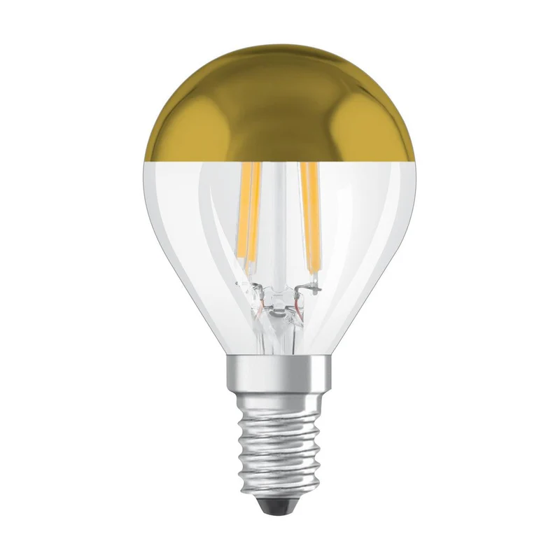 Lampe LED OSRAM LED Retrofit CLASSIC P Mirror 4W 827 Clear E14, 380 lm, 2700 K, blanc chaud