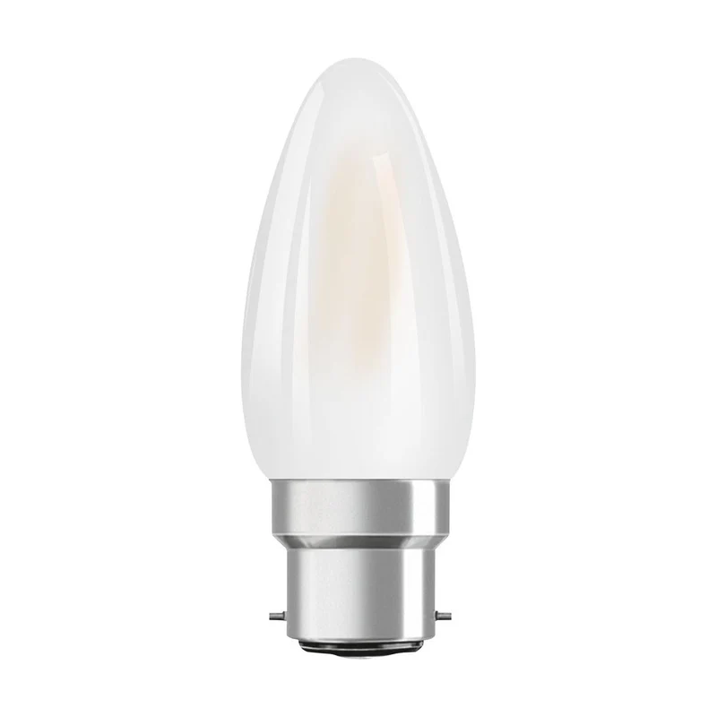 Lampe LED OSRAM LED Retrofit CLASSIC B 4W 827 Frosted B22d, 470 lm, 2700 K, blanc chaud