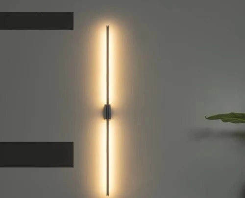 Long Luminaire Mural Tube
