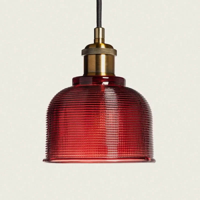 Lampe Suspension Rouge