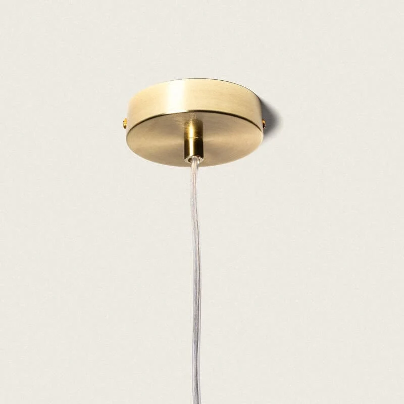 Suspension Verre Rouge