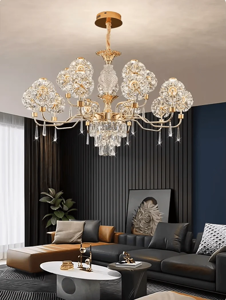 Lustre Chandelier Cristal