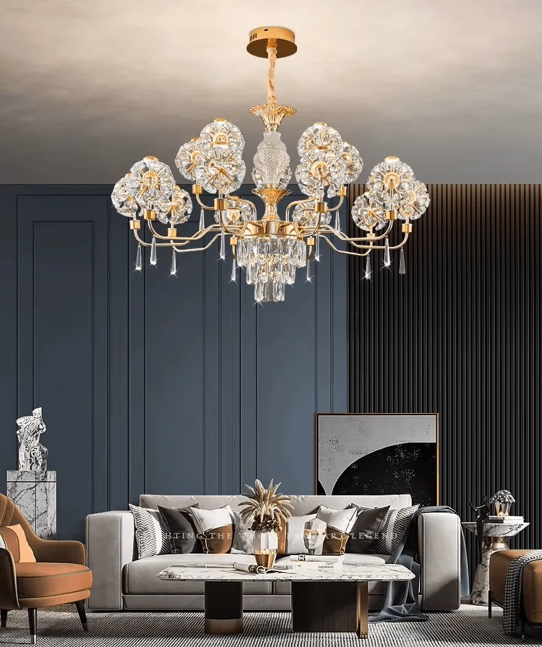 Lustre Chandelier Cristal