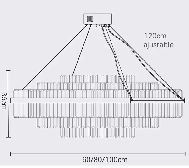 Lustre 100cm