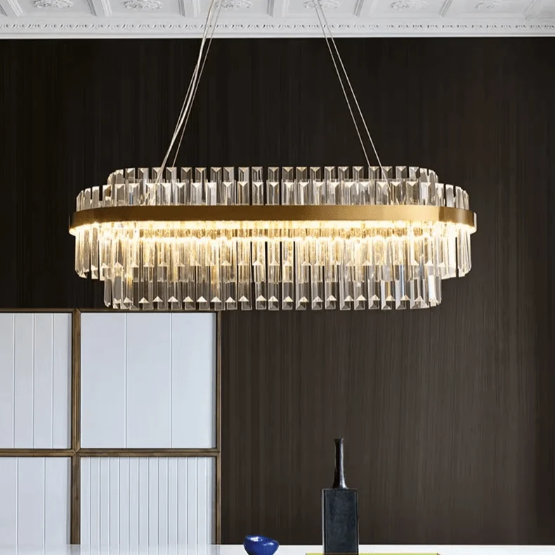 Lustre XXL Doré