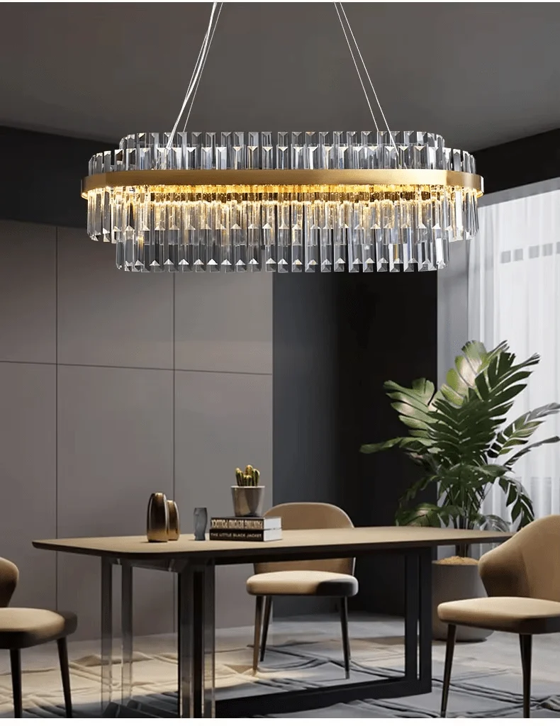 Lustre XXL Doré