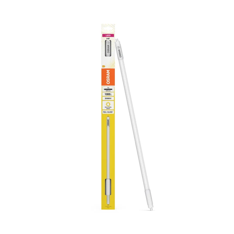 Tube LED OSRAM TUBE T5 HF 549 mm 7W 830, 900 lm, 3000 K, blanc chaud