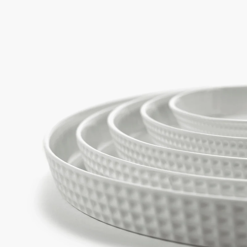 Serax Nido Bread Plate Raised Edge
