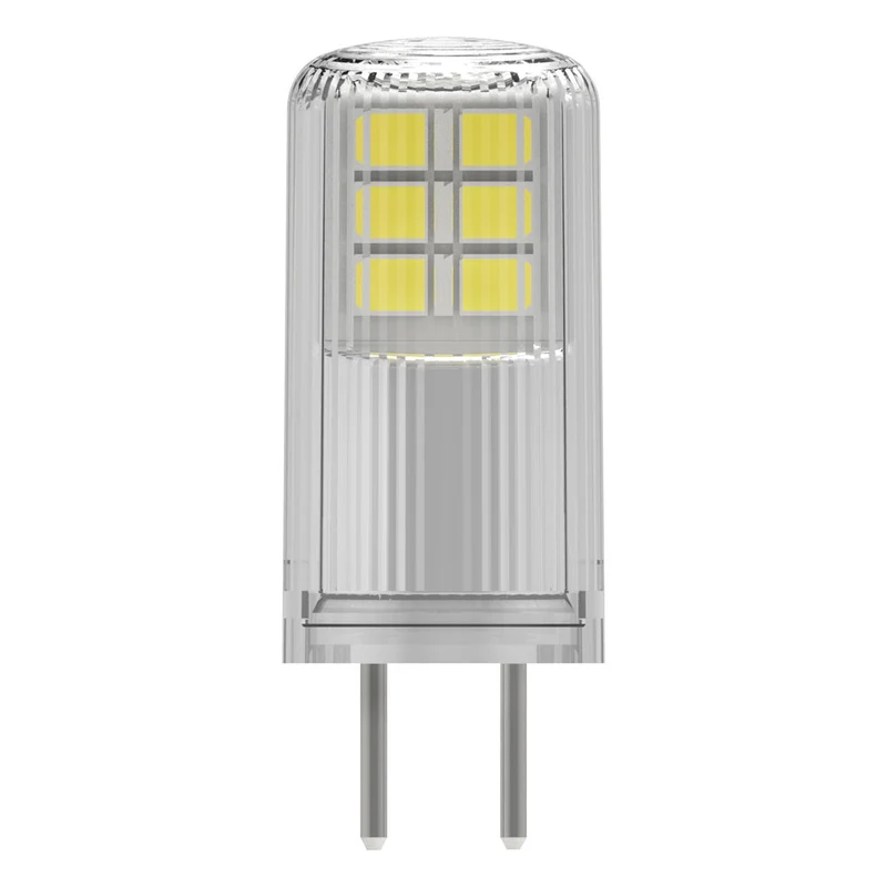 Lampe LED OSRAM à culot à broches PIN 12 V 2,2 W 827 Clear GY6.35, 300 lm, 2700 K, blanc chaud