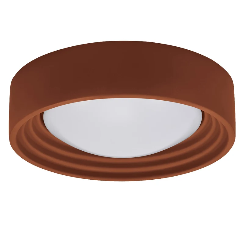 LEDVANCE ORBIS Plafonnier en béton 300mm 13W 800lm marron