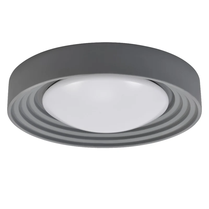 LEDVANCE ORBIS Plafonnier en béton 500mm 24,5W gris