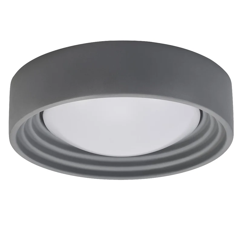 LEDVANCE ORBIS Plafonnier en béton 300mm 13W 800lm gris