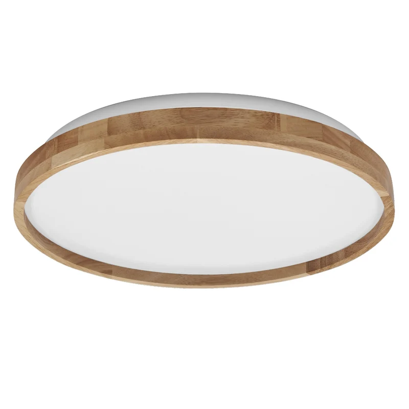 LEDVANCE ORBIS Alison plafonnier 24W dimmable Click-DIM 395mm décor bois