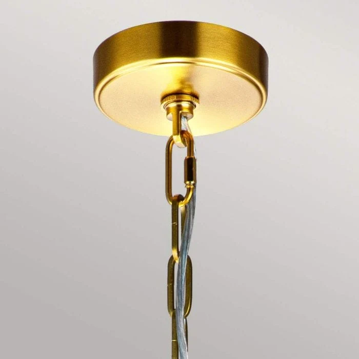 Suspension Luminaire Déco Or