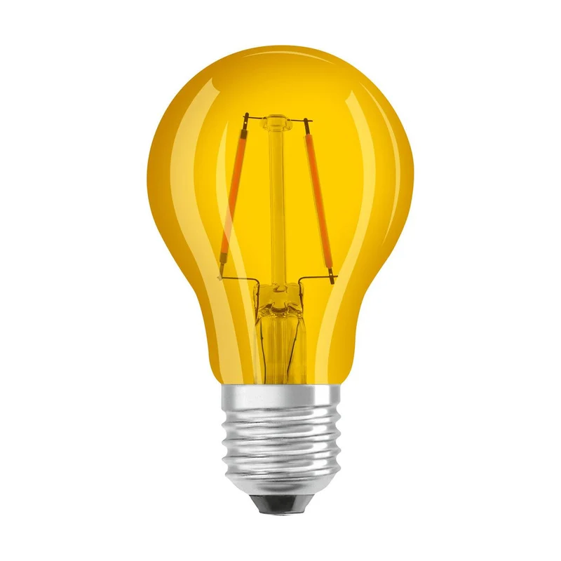 Lampe LED OSRAM LED STAR DÉCOR CLASSIC A 2,5W 622 Jaune E27, 235 lm, 2200 K, Jaune