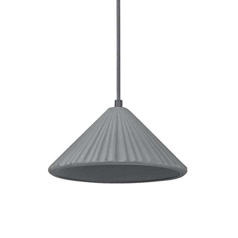 LEDVANCE DECOR Concrete Pyramid suspension en béton, E27, 250 mm