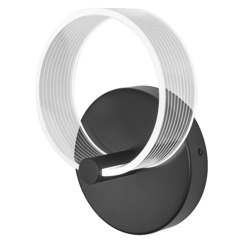LEDVANCE DECOR Applique murale circulaire 8W Click CCT Noir