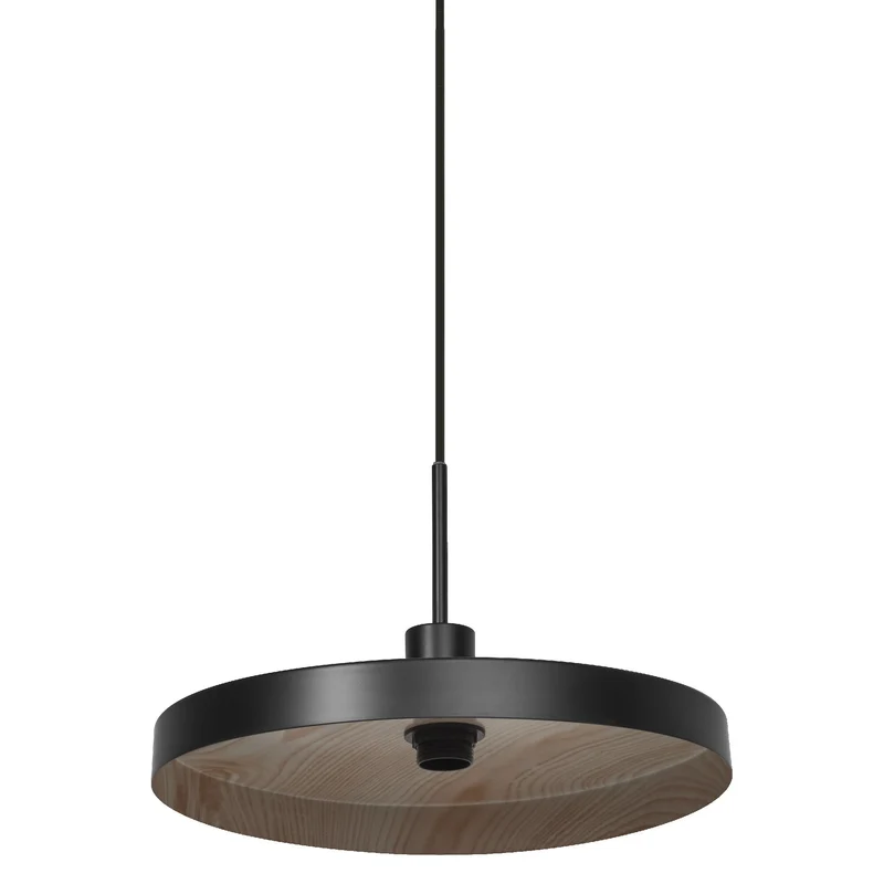 LEDVANCE DECOR Suspension Plaque E27 Suspension Noir Bois LEDVANCE DECOR