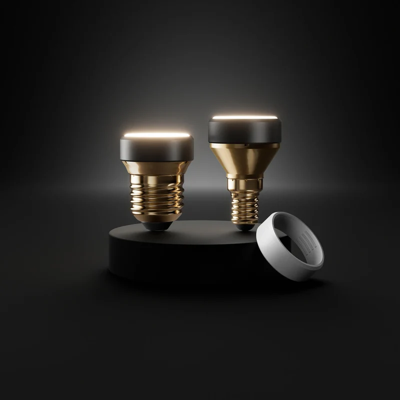 OSRAM LAMPE LED PLATE Lampe design LED ultracompacte, 2700K, 3.5W, Mat, E14, Blanc chaud