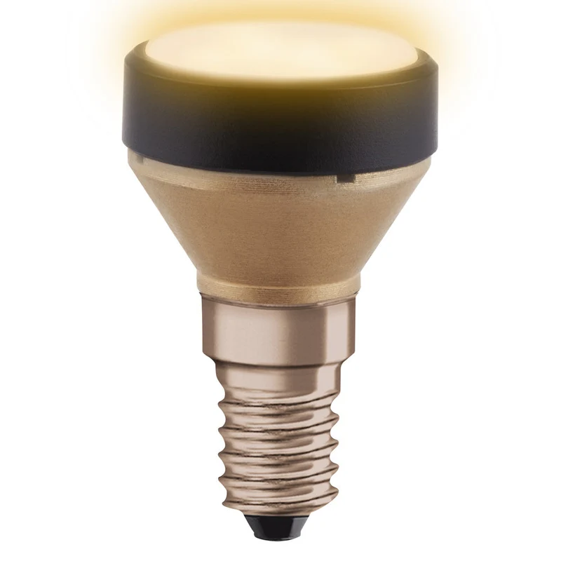 OSRAM LAMPE LED PLATE Lampe design ultracompacte, gradation 3 niveaux, 2700K, 3.5W, mat, E14, blanc chaud