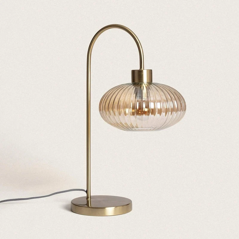 Lampe de table laiton