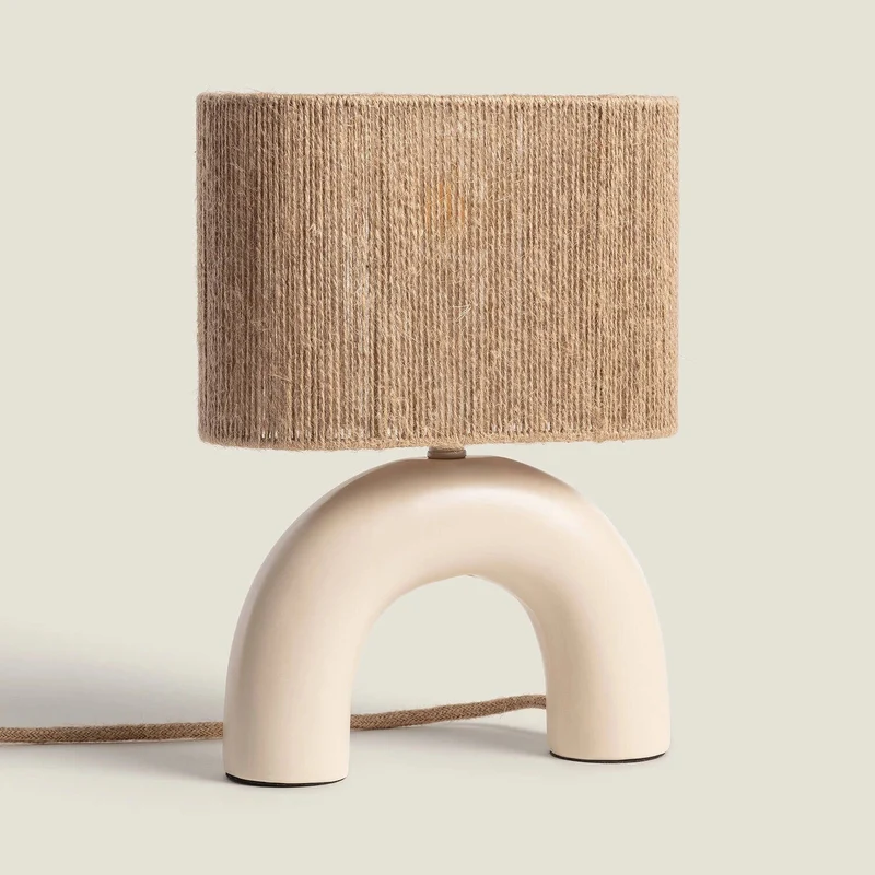 Lampe scandinave beige